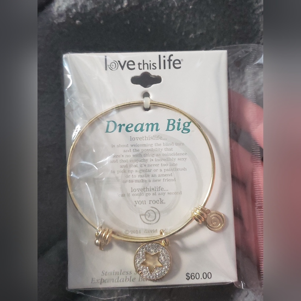 NIP- Kohls Dream Big Charm Bracelet